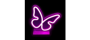 2Kids Toys LED NEON LIGHT lampička Motýlek 2Kids Toys LED NEON LIGHT lampička Motýlek