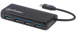 MANHATTAN USB-C Hub 4-port USB 3.2 Gen 1 Hub MANHATTAN USB-C Hub 4-port USB 3.2 Gen 1 Hub
