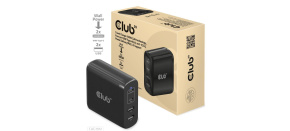 Club3D cestovní nabíječka 100W GAN technologie, 2xUSB-A a 2xUSB-C, PD 3.0 Support Club3D cestovní nabíječka 100W GAN technologie, 2xUSB-A a 2xUSB-C, PD 3.0 Support