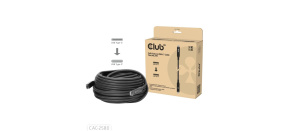Club3D Kabel USB-C, 10 Gbps, 4K120Hz, 8K60Hz, 60W, Bi-directional, 15m, černá