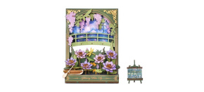 RoboTime 3D dřevěná skládačka Třpytivé lekníny