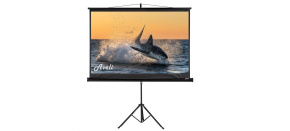 Projekční plátno Aveli stativ, 150x94cm (16:10) 70", černý tubus