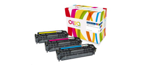 OWA Armor toner pro HP Color Laserjet Pro300 M351, M375, Pro400 M451, M475, 3x2600 stran, CF370AM, C+M+Y