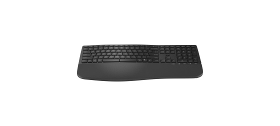 HP 680 Comfort Dual-Mode Keyboard- bezdrátová ergonomická klávesnice CZ/SK