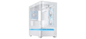 ASUS Case AP202 PRIME CASE, mATX, Průhledná bočnice, 3x 120mm ARGB Fan, bílá ASUS Case AP202 PRIME CASE, mATX, Průhledná bočnice, 3x 120mm ARGB Fan, bílá