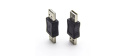 PremiumCord USB redukce A-A, Male/Male
