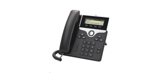 Cisco CP-7811-3PCC-K9=, VoIP telefon, 1line, 2x10/100, displej, PoE