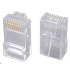 Solarix Konektor RJ45 CAT5E UTP 8p8c nestíněný neskládaný na drát / 100 ks KRJ45/5SLD