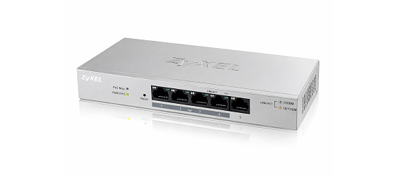 Zyxel GS1200-5HPv3 – 5portový gigabitový PoE smart switch