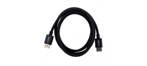 WG - Kabel video DisplayPort (male) to DisplayPort (male) / 4K 60Hz / 2m / braided / gold plated WG - Kabel video DisplayPort (male) to DisplayPort (male) / 4K 60Hz / 2m / braided / gold plated