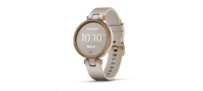 Garmin hodinky Lily Sport Rose Gold/Light Sand Silicone Band, EU