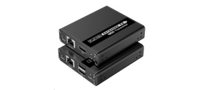 BAZAR - PremiumCord HDMI KVM extender FULL HD 1080p na 70m s přenosem USB - Poškozený obal (Komplet) BAZAR - PremiumCord HDMI KVM extender FULL HD 1080p na 70m s přenosem USB - Poškozený obal (Komplet)