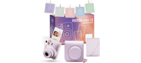 Fujifilm MINI 12 MEGA PACK fialový