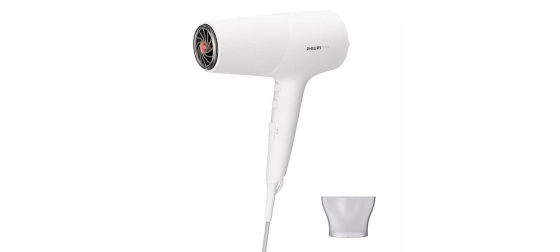Philips Series 5000 BHD500/00 fén na vlasy, 2300 W, 2 rychlosti, 3 teploty, bílý