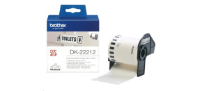 BROTHER DK-22212 bílá filmová role 62mm x 15,24m