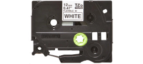 BROTHER TZEFX231 - kazeta TZ šířky 12mm, flexibilní páskou TZE-FX231, bílá/černé písmo