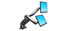 Držák na dva monitory Fiber Mounts F185A