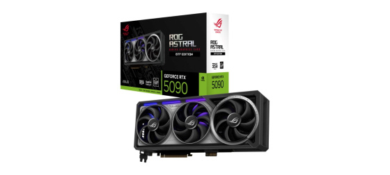 ASUS VGA NVIDIA GeForce RTX 5090 ROG ASTRAL BTF 32GB, 32GB GDDR7, 3xDP, 2xHDMI