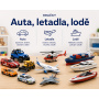 Auta, letadla, lodě