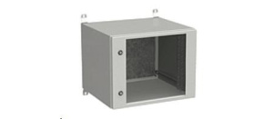 Solarix rozvaděč nástěnný venkovní LC-20 9U 600x500mm, dveře sklo, LC-20-9U-65-11-G