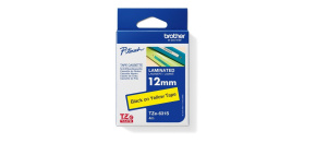 BROTHER TZE631S - kazeta TZ šířky 12mm, laminovaná TZE-631S, žlutá/černé písmo - 4metry BROTHER TZE631S - kazeta TZ šířky 12mm, laminovaná TZE-631S, žlutá/černé písmo - 4metry