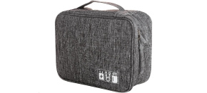 WG - Cestovní pouzdro na elektroniku / 24 x 17 x 9cm / grey WG - Cestovní pouzdro na elektroniku / 24 x 17 x 9cm / grey