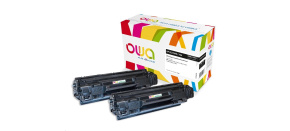 OWA Armor toner pro HP LJ P1566, 1601, 2x2100 stran, CE278AD, černá/black