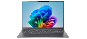 ACER NTB Aspire 16 AI (A16-61M-R3RG),AI 7 350,16" 1920x1200,32GB,1TB SSD,Radeon 860M,W11 Home,Steel Gray ACER NTB Aspire 16 AI (A16-61M-R3RG),AI 7 350,16" 1920x1200,32GB,1TB SSD,Radeon 860M,W11 Home,Steel Gray