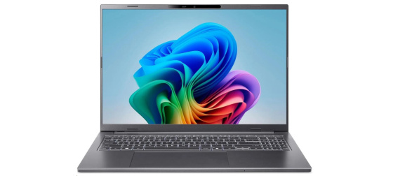 ACER NTB Aspire 16 AI (A16-61M-R3RG),AI 7 350,16" 1920x1200,32GB,1TB SSD,Radeon 860M,W11 Home,Steel Gray