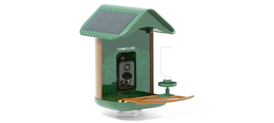 Camouflage EZ-BirdFeed – chytré krmítko pro ptáky s AI kamerou a solárním napájením