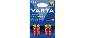 Varta LR03/4BP MAX POWER (MAX TECH) (Blistr 4ks) Varta LR03/4BP MAX POWER (MAX TECH) (Blistr 4ks)