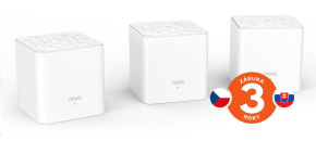 Tenda MW3 (3-pack) Wireless AC1200  Whole Home Mesh WiFi System