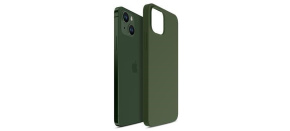 3mk ochranný kryt HARDY Silicone MagCase pro Apple iPhone 15 Plus, Alphine Green