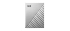 WD My Passport Ultra 5TB, Externí HDD, USB-C 3.0, pro MAC, stříbrná