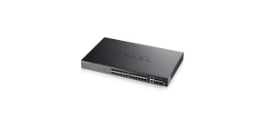 Zyxel XGS2220-30F, L3 Access Switch, 24x1G SFP, 2x10mG RJ45, 4x10G SFP+ Uplink, incl. 1 yr NebulaFlex Pro