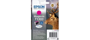 EPSON ink bar Singlepack "Jelen" Magenta T1303 DURABrite Ultra Ink (10,1 ml) EPSON ink bar Singlepack "Jelen" Magenta T1303 DURABrite Ultra Ink (10,1 ml)