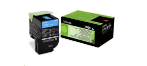 LEXMARK Cyan toner 702M pro CS310/410/510 z programu Lexmark Return (1 000 stran)