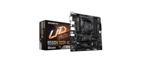 GIGABYTE MB Sc AM4 B550M DS3H AC, 4xDDR4, 1xDP, 1xHDMI, 1xDVI-D, Wi-Fi, mATX