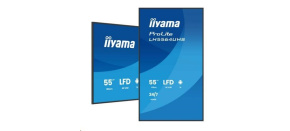 iiyam ProLite LH5564UHS-B1AG, 139cm (55''), 4K, USB, USB-C, RS232, Ethernet, Wi-Fi, Android, kit (RS232), black