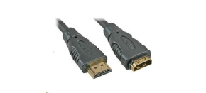 PREMIUMCORD Kabel prodlužovací HDMI - HDMI 2m, zlacené konektory
