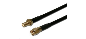 Koaxiální WLAN Antenní prodlužovací SMA male reverse - SMA female reverse ,10m Koaxiální WLAN Antenní prodlužovací SMA male reverse - SMA female reverse ,10m