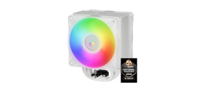 ARCTIC Chladič CPU Freezer 36 ARGB White, 2x120mm, LGA1851, AM5