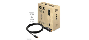 Club3D aktivní kabel HDMI na USB-C, 4K60Hz, 1.8m, M/M