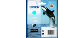 EPSON ink bar ULTRACHROME HD "Kosatka" - Cyan - T7602 (25,9 ml)