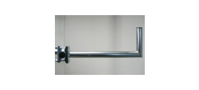 Držák antény na balkón, galvanický zinek, délka 50cm