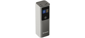 VERBATIM Powerbanka Charge 'n' Go, 27000 mAh, 2x USB-C 140W, 1x USB-A 18W, Šedá