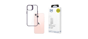 3mk ochranný kryt Satin Armor Case+ Purple pro Apple iPhone 14