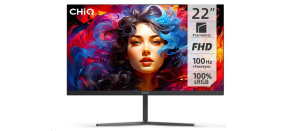 CHiQ 22" UltraSlim monitor 22F650 FHD, 100 Hz, Frameless, černý