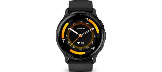 Garmin Venu® 3, Slate/Black, Silicone band, EU