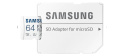 Samsung micro SDXC karta 64GB EVO Plus + SD adaptér